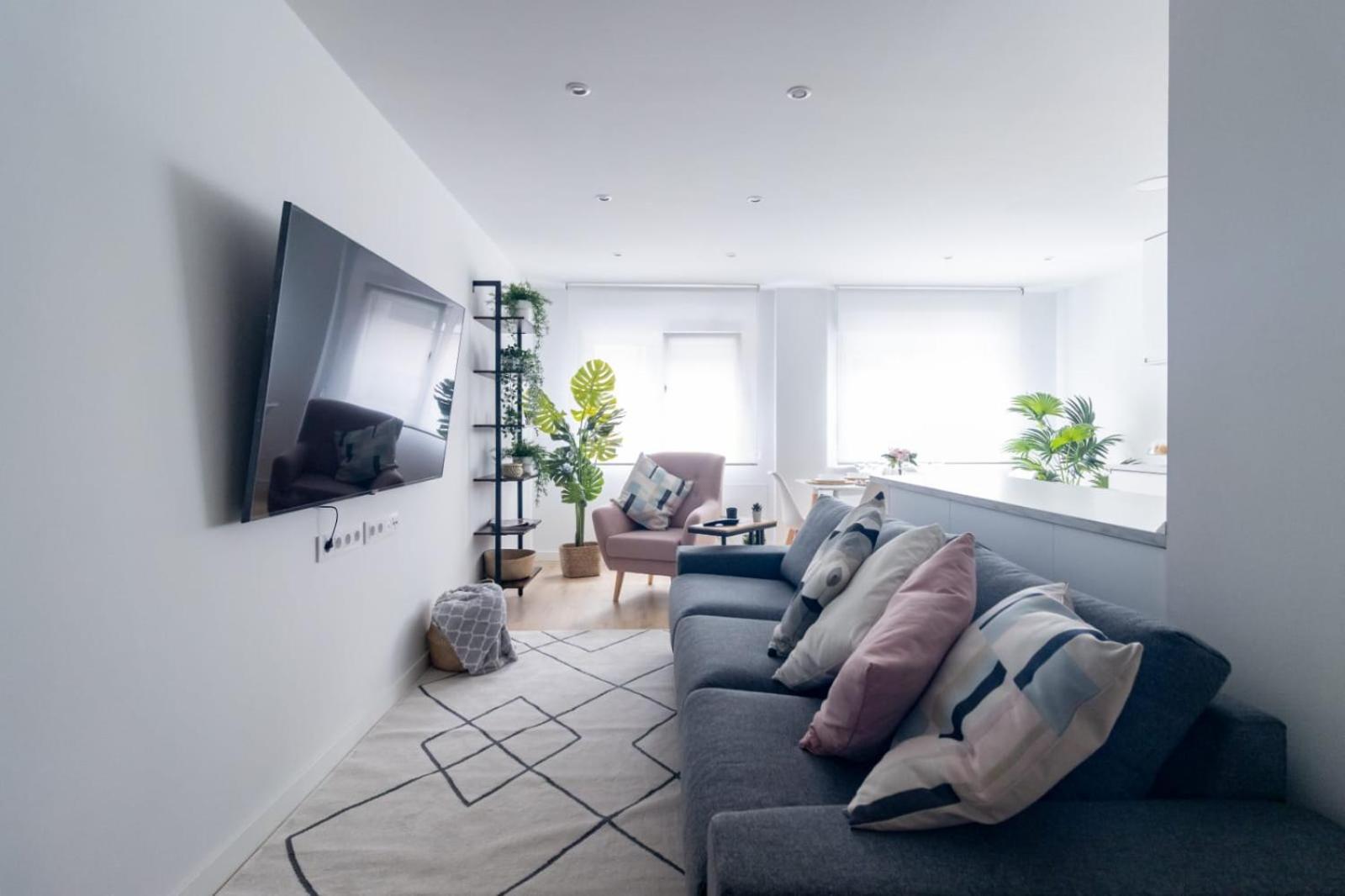 Lujoso Apartamento Entre 2 Playas Con Garaje, Wifi Хіхон Екстер'єр фото